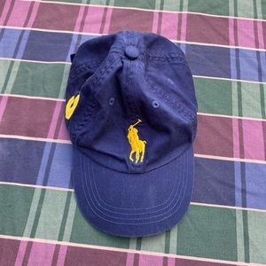 Kids polo hat 5/6 yr old